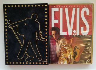 Elvis The Miniseries (dvd) With Black Velvet Slipcover & Booklet Rare Cg