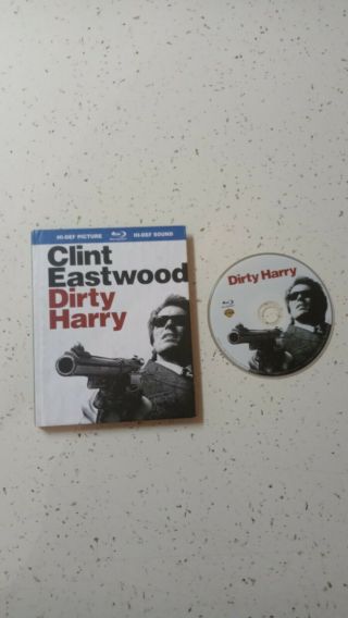 Dirty Harry (blu - Ray Disc Digibook,  2008) Rare Collectors Edition.