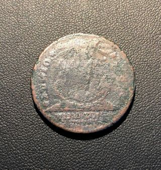 Vg 1787 Fugio Cent Rare Early American Copper Coin Decent