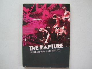 Rapture - Is Live And Well In York City Dvd Rare House Of Jealous Lovers