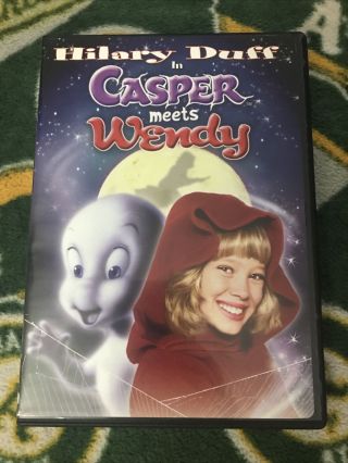 Casper Meets Wendy (dvd 2002) Complete Rare Oop Hilary Duff Duvall Garr Moriarty