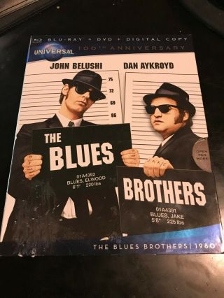 The Blues Brothers (blu - Ray) Slipcover Rare Oop Like Belushi
