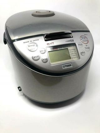 Tiger 10 Cup Induction Heating System Rice Cooker / Warmer Rare