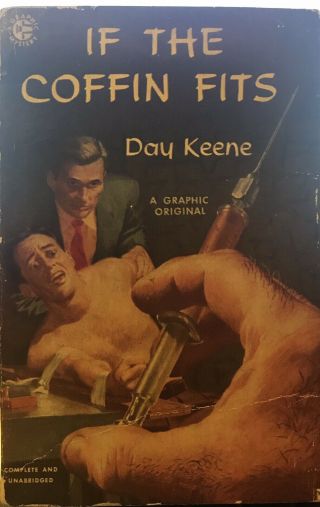 If The Coffin Fits By Day Keene Graphic Mystery 43 Rare