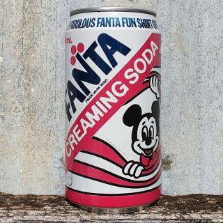 Rare Fanta Creaming Soda / Mickey Mouse 1980 