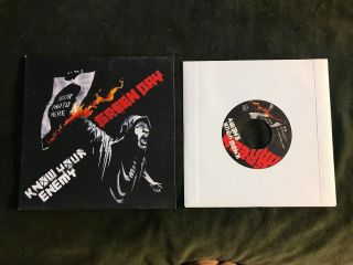 Rare Rsd Green Day Know Your Enemy Numbered 7 " Vinyl Record W/exclusive Track