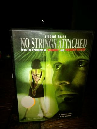 No Strings Attached Dvd Vincent Spano Region 1 Rare & Oop 1999