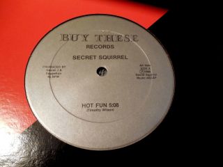 Secret Squirrel Hot Fun 12 " Detroit Private Rap Hip Hop Rare Buy These Ar7844 Ex