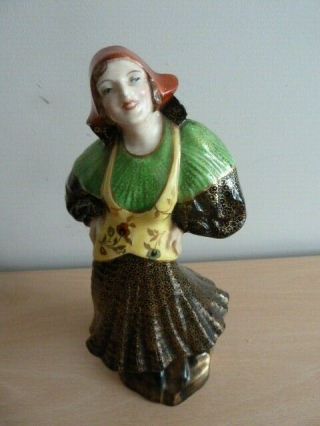 Rare Tuscan China Figure By Plant Cossacks Daughter
