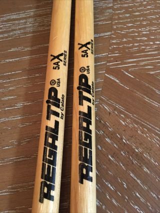 Regal Tip 5ax Series Drumsticks Usa Rare