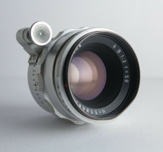 Rare Version Carl Zeiss Jena Biotar 58mm F/2 Exakta Mount Lens 10 Blades Biotar