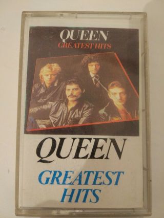 Queen - Greatest Hits Cassette Tape Very Rare Russian Edition