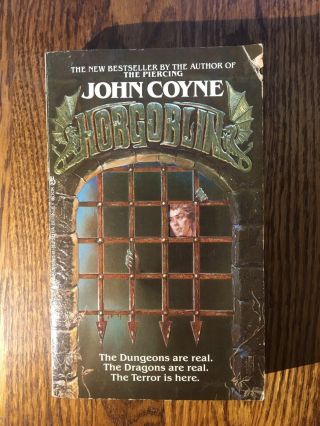 Hobgoblin By John Coyne Vintage 1982 Berkley Paperback Rare Horror