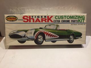 1:32 Famous Aurora Racing Cars Model Car Kit Ferrari Tiger Shark 443