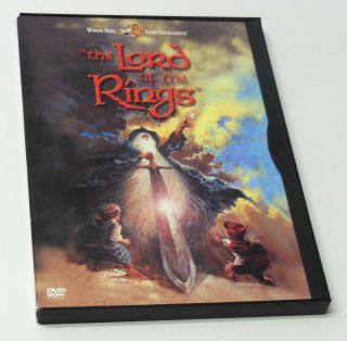 The Lord Of The Rings Animated 1978 Ws Dvd Rare Region 1 Snapcase Ralph Bakshi