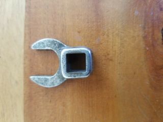 Snap - On 5/8 " Flare Nut Crowfoot Wrench 3/8 " Drive Usa Rare Unique Multi Input