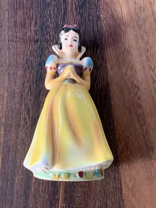 1960 Walt Disney’s Snow White Antique Porcelain Figurine - Rare