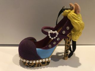 Disney Parks Christmas Ornament Miss Piggy Runway Shoe The Muppets Rare Retired