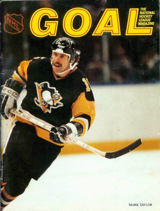Feb.  2,  1985 Pittsburgh Penguins Vs York Islanders Game Program Vintage Rare