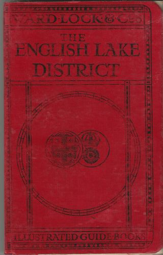 Very Early Ward Lock Red Guide - English Lake District - 1913/14 - Rare