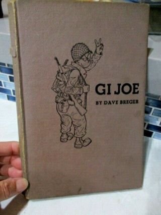 Vtg Joe (1945) By: Dave Breger Hardcover Rare Book World War 2 Ww2 U.  S.  Army