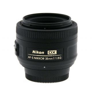 Nikon Nikkor 35 Mm F/1.  8g Af - S Dx Lens Rarely