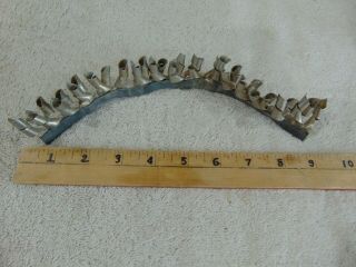 Vintage Flower Frog Metal Bendable With Spiral Twists Rare