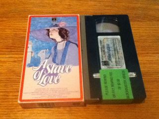 A Slave Of Love (vhs) Rare Oop