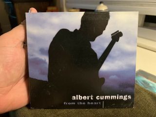 Albert Cummings - From The Heart Cd/2001/signed By Artist/self - Release/rare/vg,