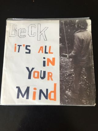 Beck It’s All In Your Mind 7” Rare K Records Ipu45