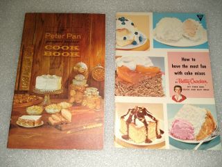 Vintage 1963 Peter Pan Peanut Butter Cookbook Cookies Breads Sauces Sandwiches