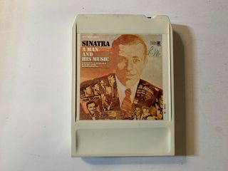 Frank Sinatra - Man And His Music - Rare Lear Jet Pak Stereo Eight 8 Track Tape