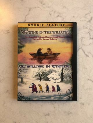Wind In The Willows Willows In Winter Dvd Animated Rare Double Feature Cartoon