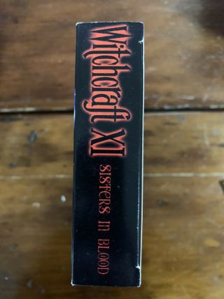 WITCHCRAFT 11 SISTERS IN BLOOD VHS VISTA STREET horror Sov Cult Rare Vampire Oop 3