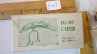 Vintage Helin Tackle Co.  Fly - Rod Flatfish F - 6 Box Only.