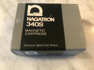 NAGATRON 340S RARE CARTRIDGE AND NAGATRON 340S STYLUS IN CASE PLUS BOX1 2