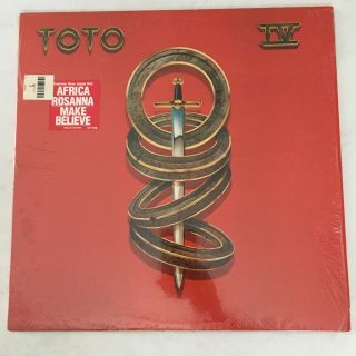 Rare Vintage Vinyl Lp Record - 1982 Toto Iv