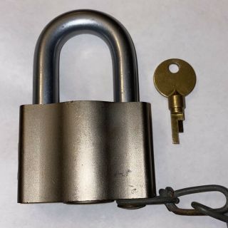 Rare Sargent Greenleaf Environmental 112 Padlock 323 High Security Key S&g Lock