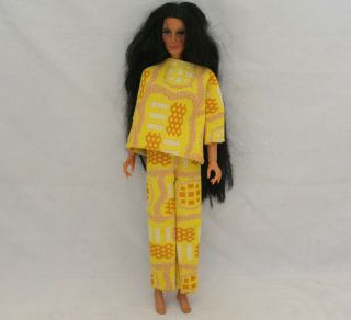 Vintage Circa 1975 Cher Doll By Mego Corp Korea