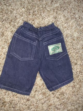 Vintage 1983 Cabbage Patch Kids Brand Clothes: Jeans Fit 16” Dolls