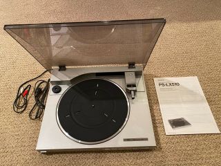 Rare Vintage Sony Ps - Lx510 - Linear Tracking Stereo Turntable - Repair Or Parts