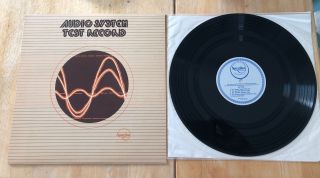 Audio System Test Record Lp Rare Nautilus Orig 1977 Nm Vinyl Looks Unplayed