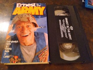 Ernest In The Army (vhs 1997 Rare Comedic Slapstick Family Adventure) Jim Varney