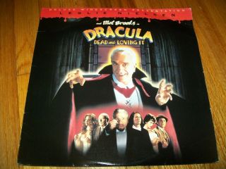 Dracula: Dead And Loving It Laserdisc Ld Widescreen Format Very Rare Great Film