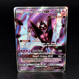 Dawn Wings Necrozma Gx Sm Ultra Prism 143/156 Half - Art Rare Pokemon Card