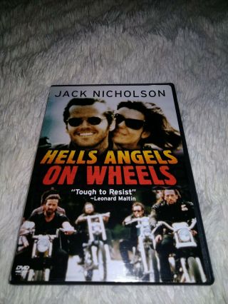 Hells Angels On Wheels By Adam Roarke,  Jack Nicholson,  Sabrina Scharf Rare Oop