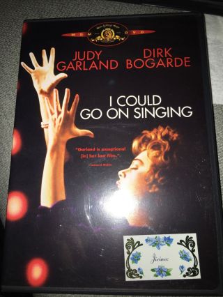 I Could Go On Singing Dvd Judy Garland Dirk Bogarde Rare (1963,  2004)
