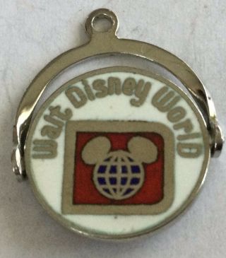 Rare Vintage Estate Sterling Silver 925 Walt Disney World Charm Ay98