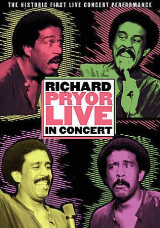 Richard Pryor Live In Concert Dvd Rare Oop
