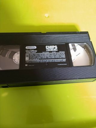 Rare Chips The War Dog Vhs Disney Movie Video Scarce No Clamshell Video